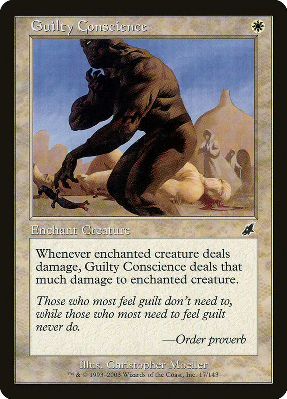 Guilty Conscience (Retro Frame) | Español | VG | SCG 1
