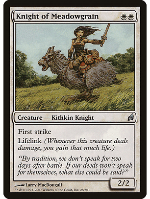 Knight of Meadowgrain | Español | VG | LRW