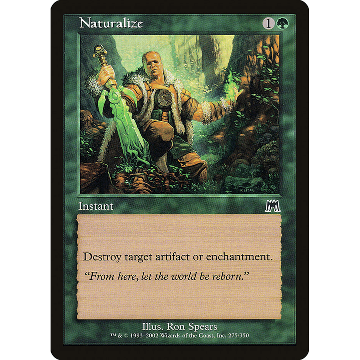 Naturalize (Retro Frame) | Español | VG | ONS 1