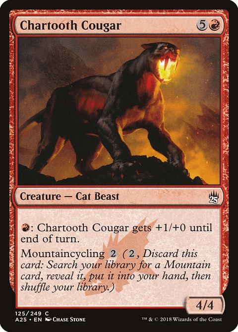 Chartooth Cougar | Inglés | NM | A25