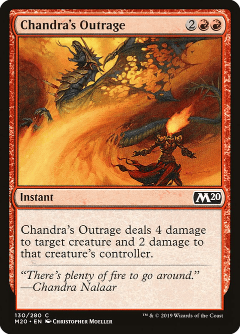 Chandra's Outrage | Inglés | NM | M20