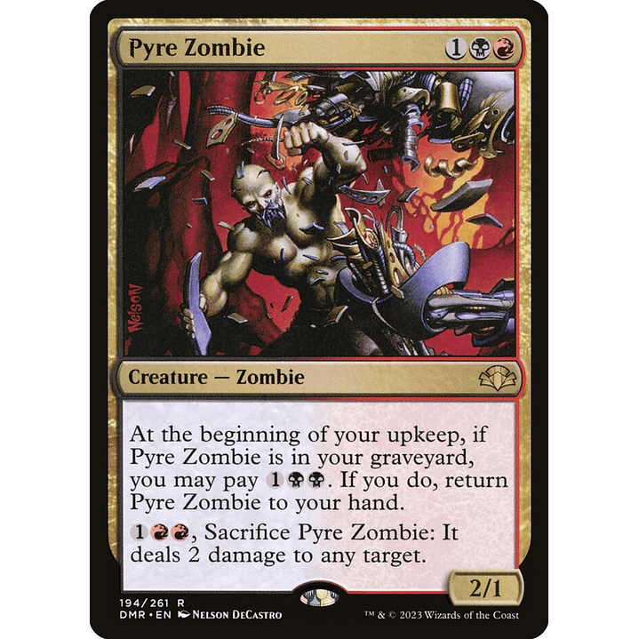 Pyre Zombie | Español | NM | DMR 1