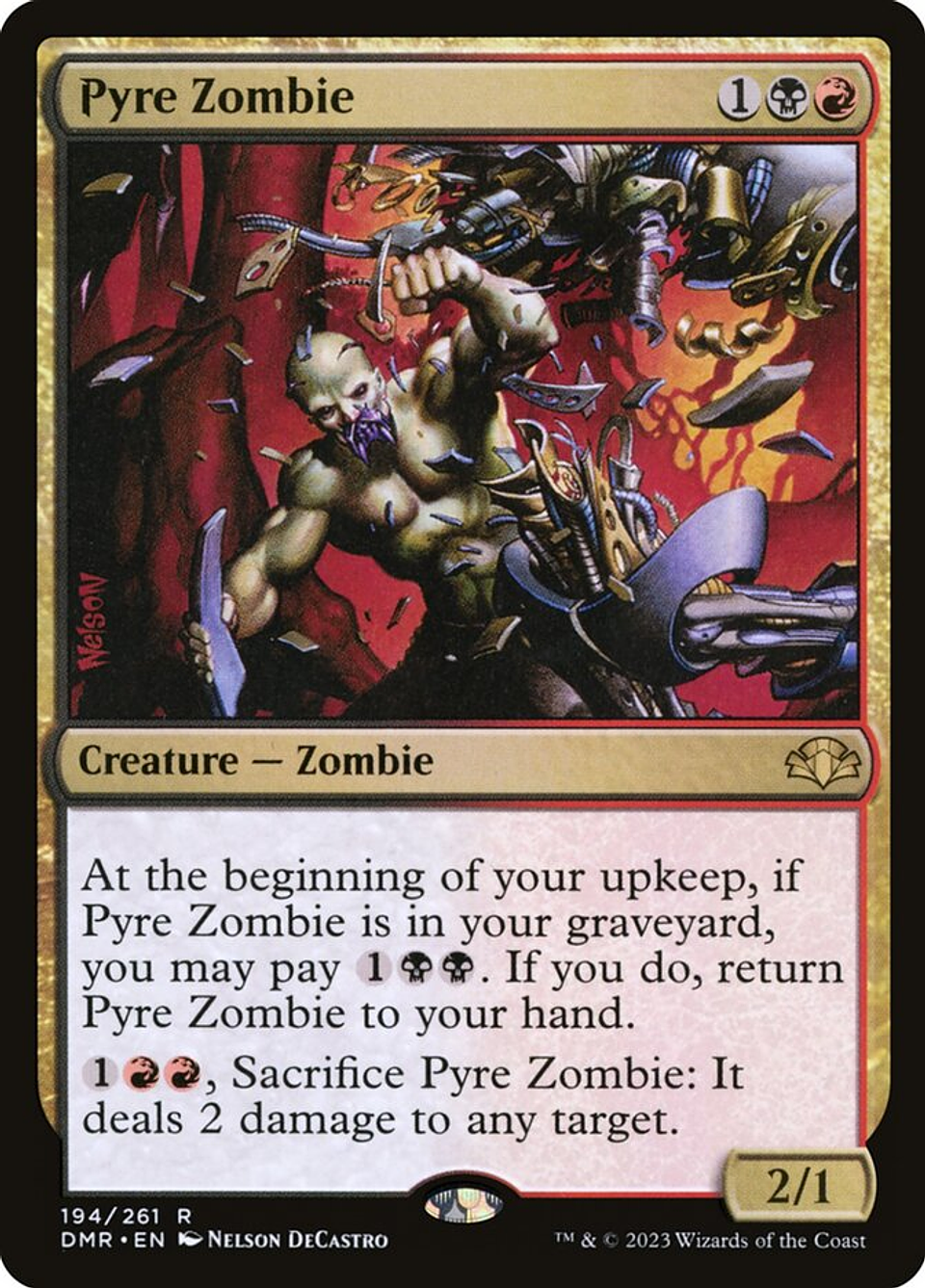 Pyre Zombie | Español | NM | DMR 1