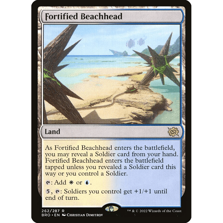 Fortified Beachhead | Español | NM | BRO 1