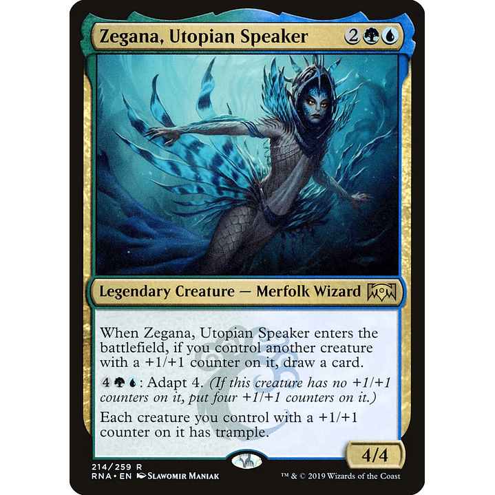 Zegana, Utopian Speaker | Español | NM | RNA 1