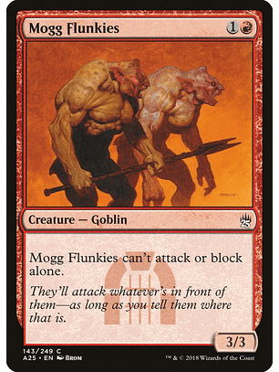 Mogg Flunkies (foil) | Inglés | NM | A25