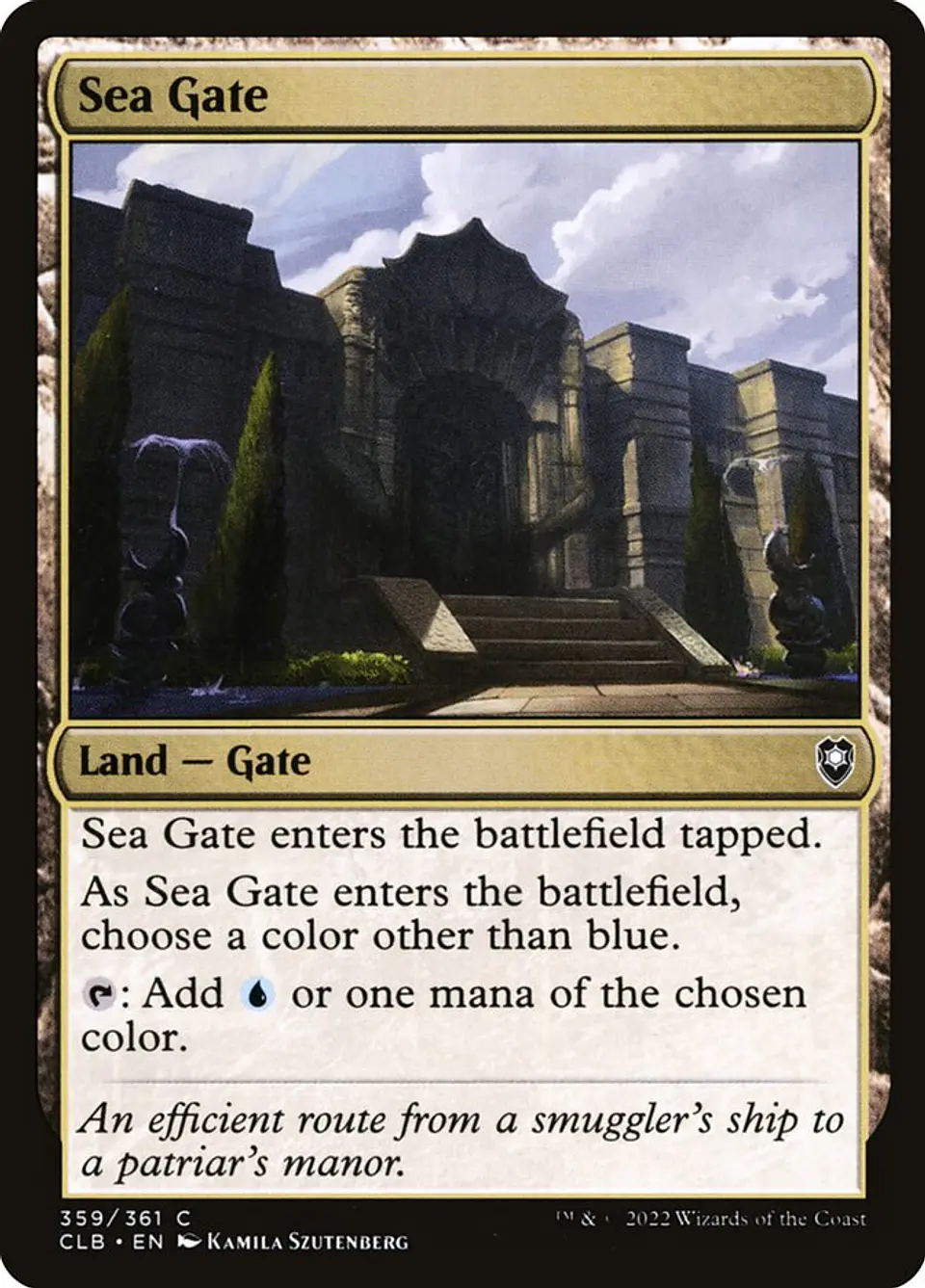 Sea Gate | Español | NM | CLB 1