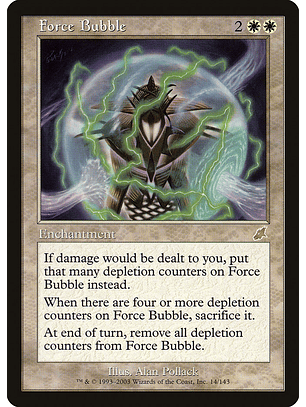 Force Bubble (Retro Frame) | Español | EX | SCG