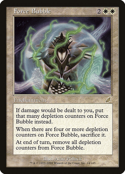 Force Bubble (Retro Frame) | Español | EX | SCG