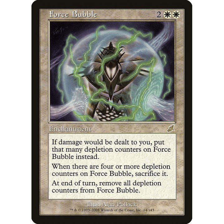Force Bubble (Retro Frame) | Español | EX | SCG 1