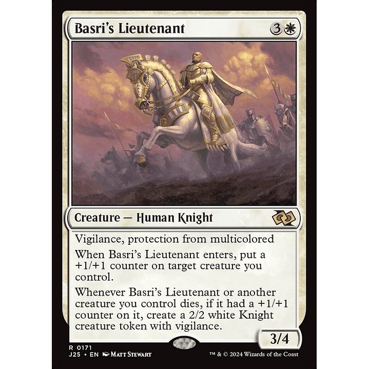 Basri's Lieutenant | Español | NM | J25 1