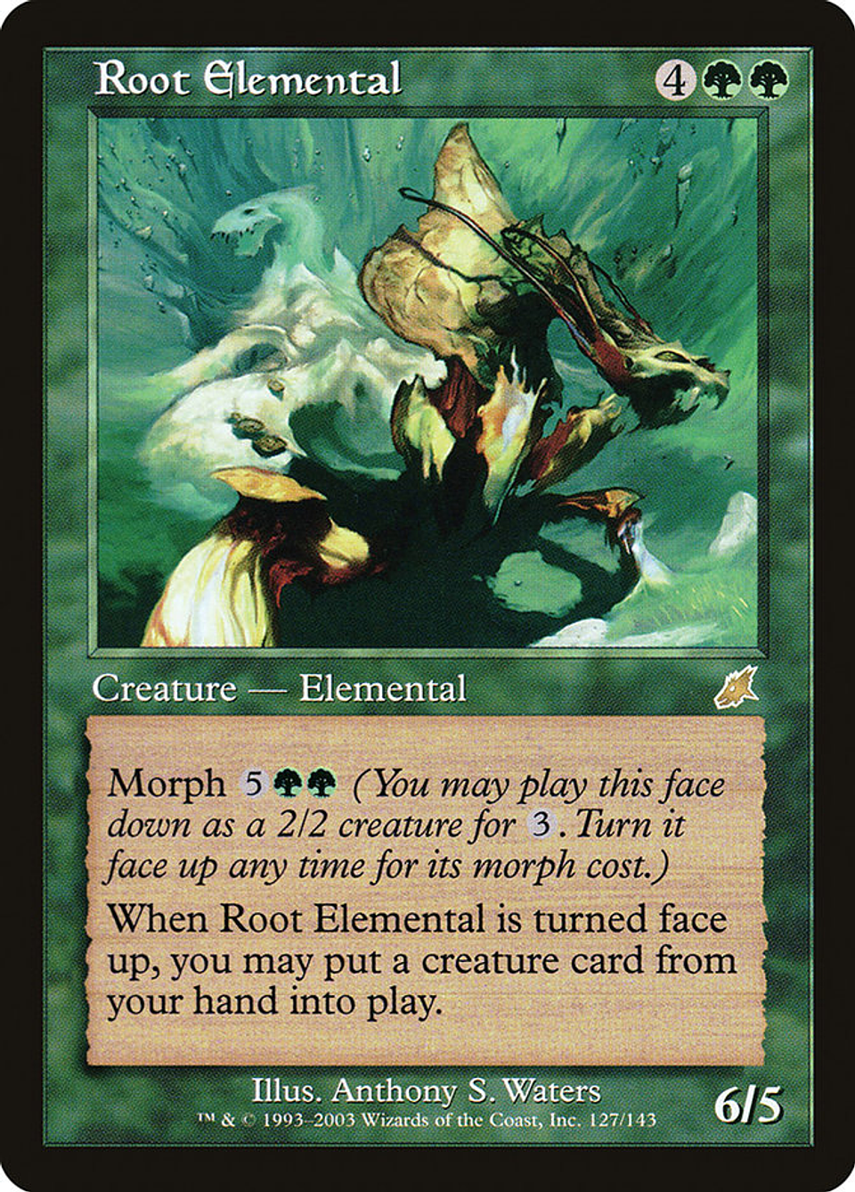 Root Elemental (Retro Frame) | Español | EX | SCG 1