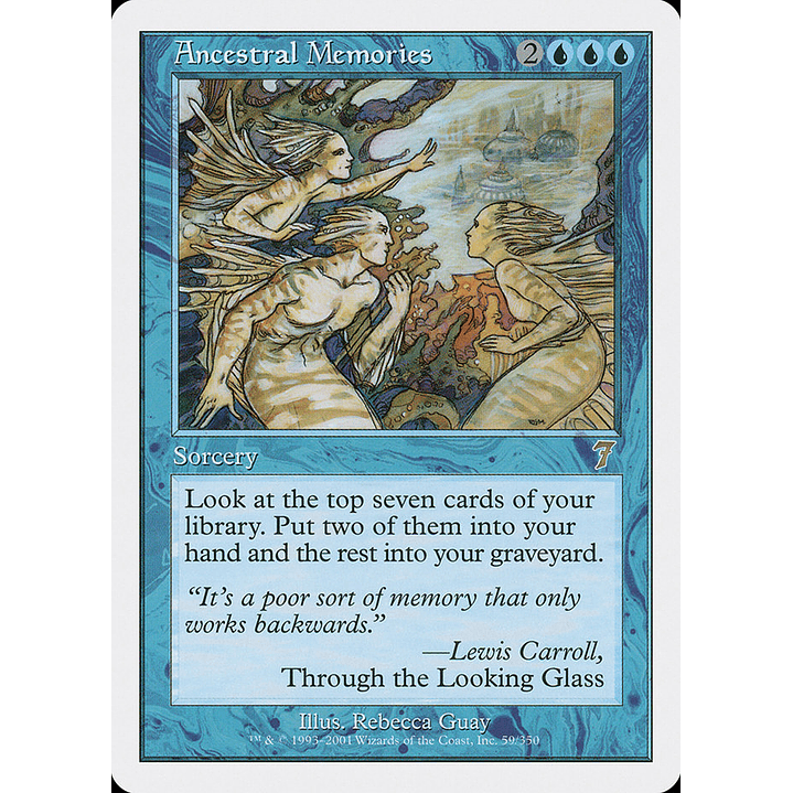 Ancestral Memories (Retro Frame) | Español | EX | 7ED 1