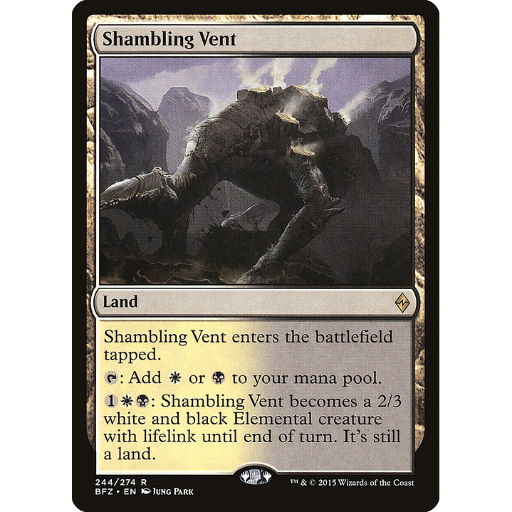 Shambling Vent | Español | NM | BFZ 1