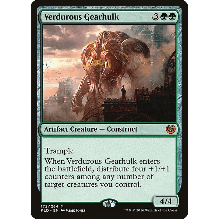 Verdurous Gearhulk | Español | EX | KLD 1