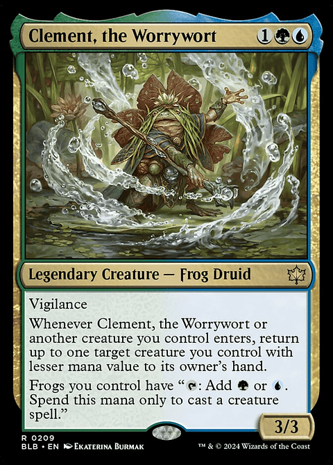 Clement, the Worrywort | Español | NM | BLB