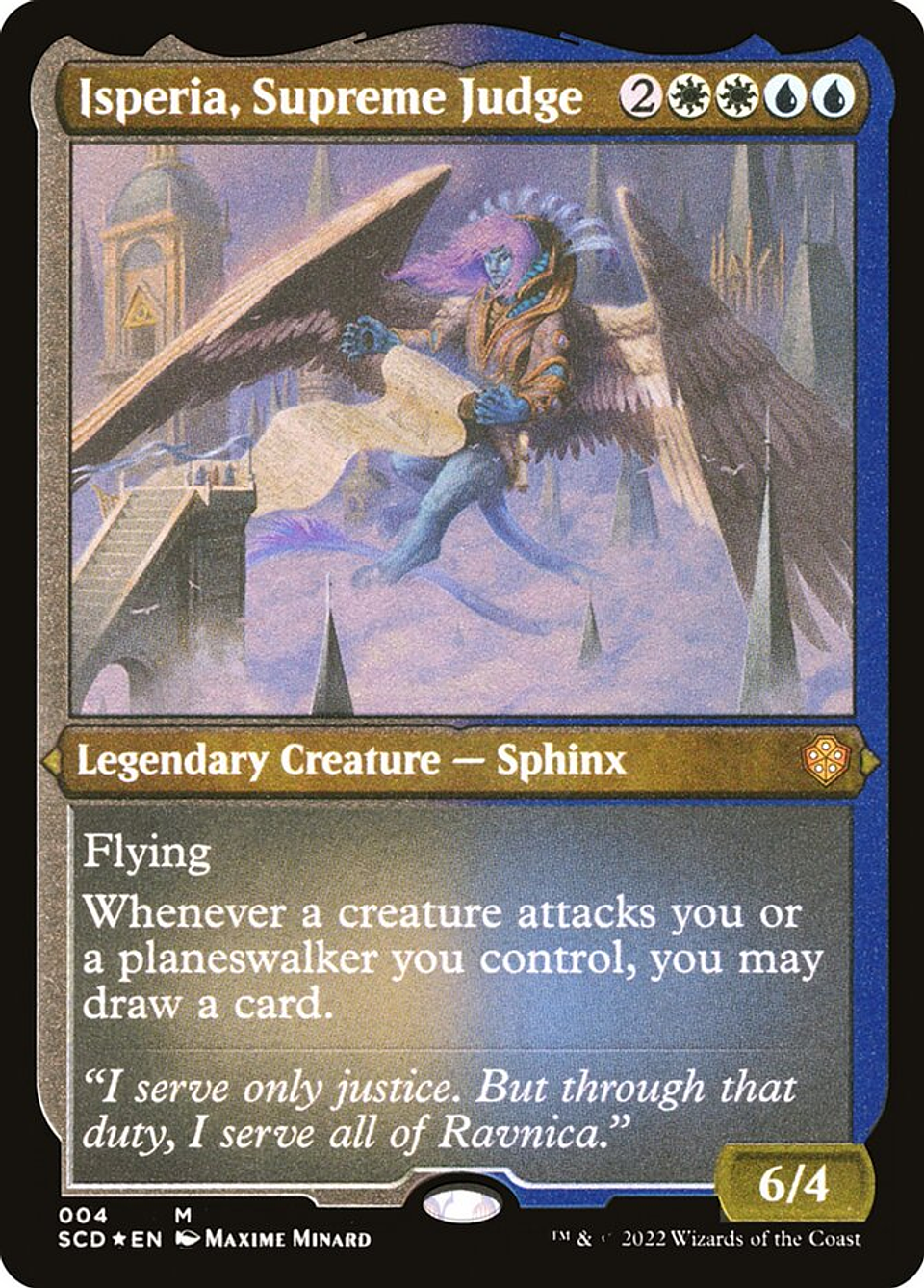 Isperia, Supreme Judge (Etched) | Español | NM | SCD 1