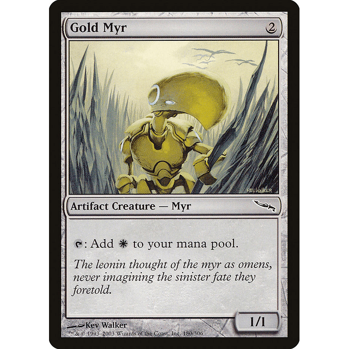 Gold Myr | Español | EX | MRD 1