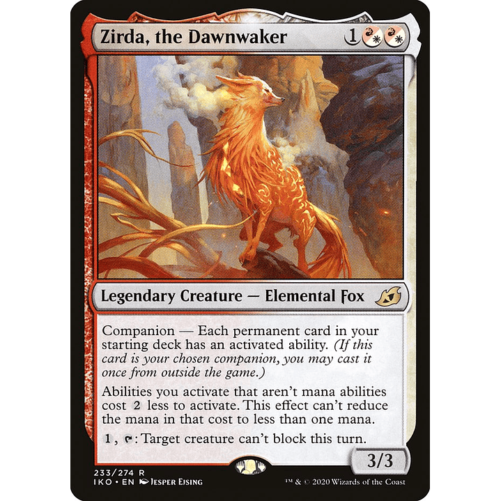 Zirda, the Dawnwaker | Español | NM | IKO 1