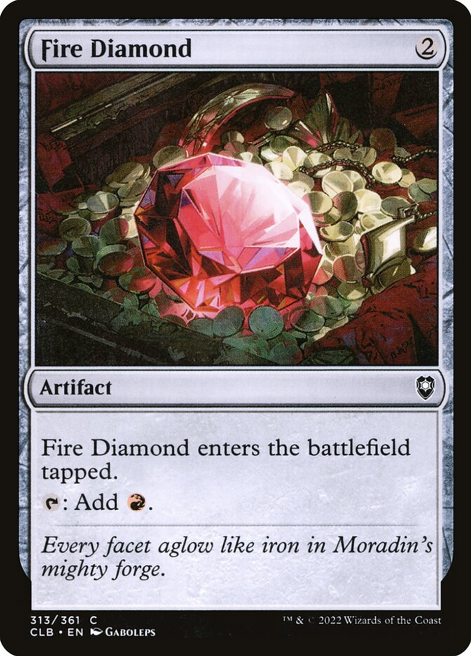 Fire Diamond | Español | NM | CLB 1
