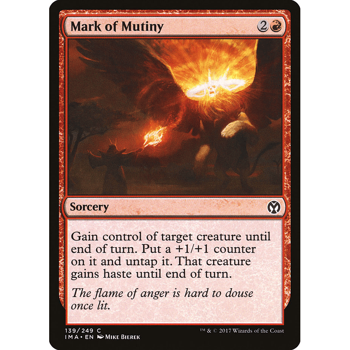 Mark of Mutiny (foil) | Inglés | NM | IMA 1