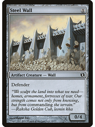 Steel Wall | Español | EX | DDF