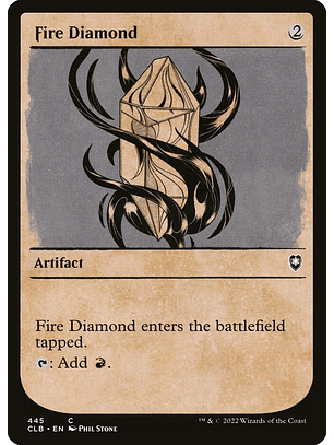 Fire Diamond (Showcase) | Español | NM | CLB