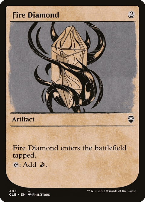 Fire Diamond (Showcase) | Español | NM | CLB
