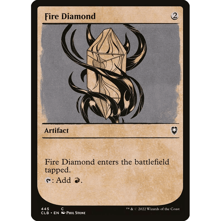 Fire Diamond (Showcase) | Español | NM | CLB 1