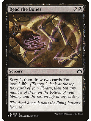 Read the Bones | Español | NM | ORI