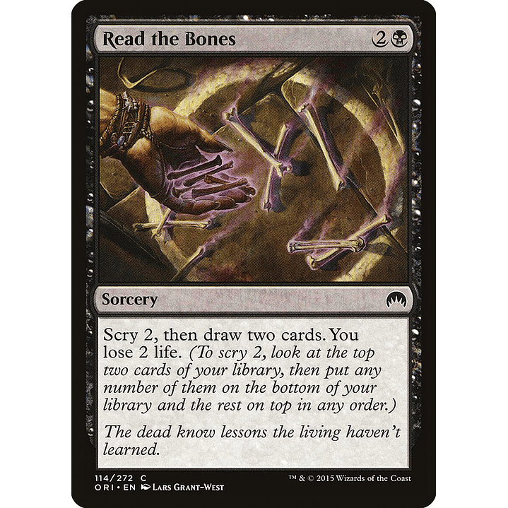 Read the Bones | Español | NM | ORI 1