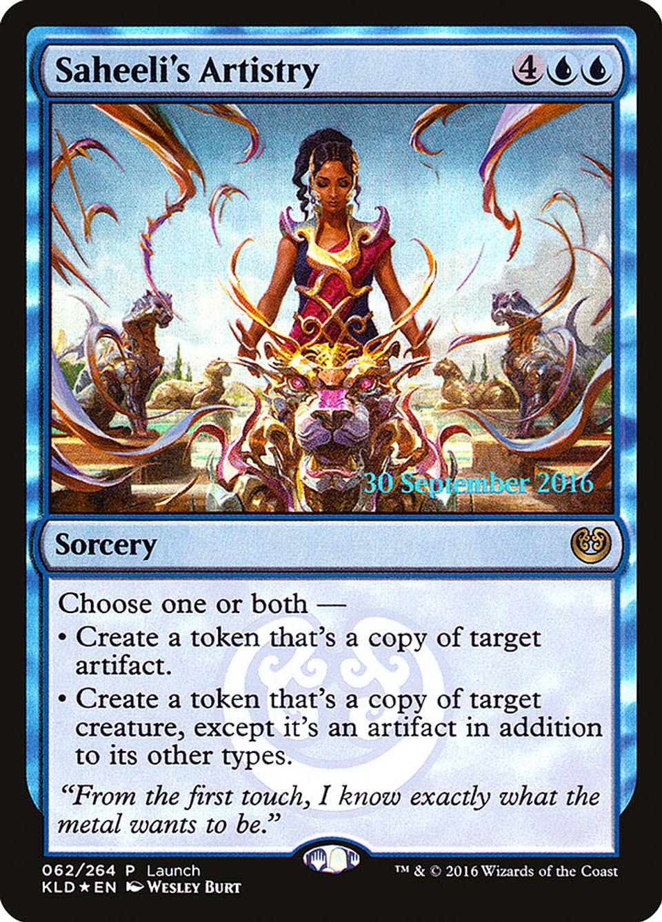 Saheeli's Artistry (foil) | Español | EX | PKLD 1