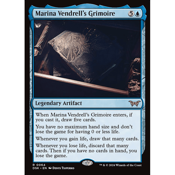 Marina Vendrell's Grimoire | Español | NM | DSK 1