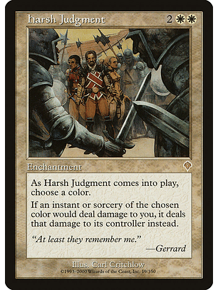 Harsh Judgment (Retro Frame) | Español | EX | INV