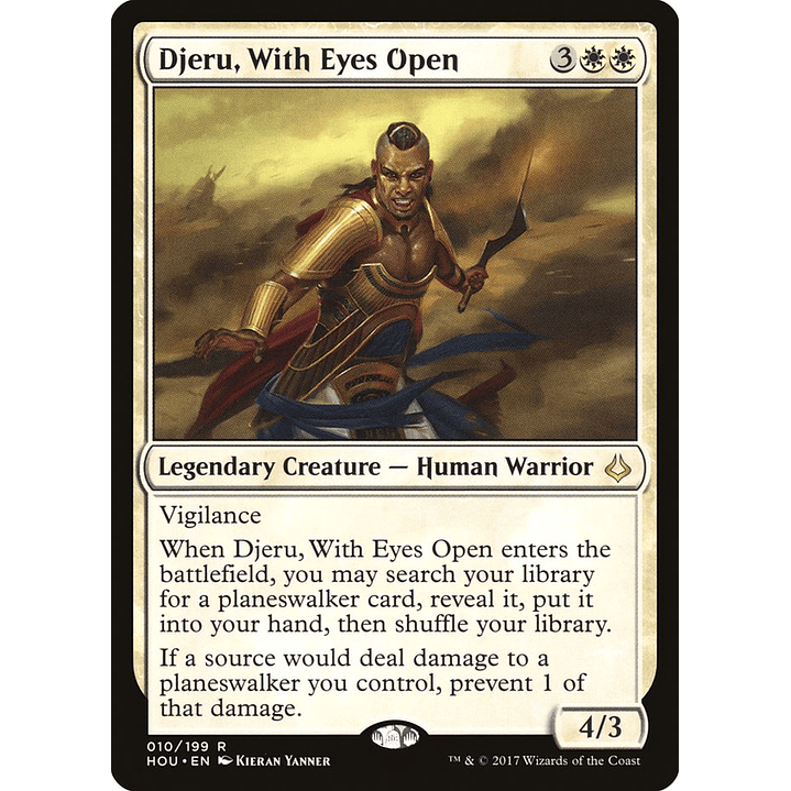 Djeru, With Eyes Open | Español | EX | HOU 1