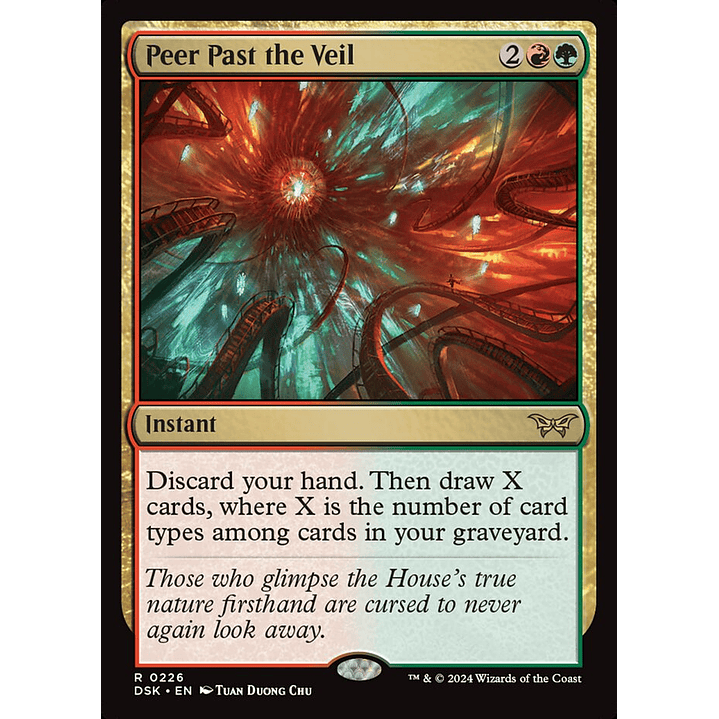 Peer Past the Veil | Español | NM | DSK 1