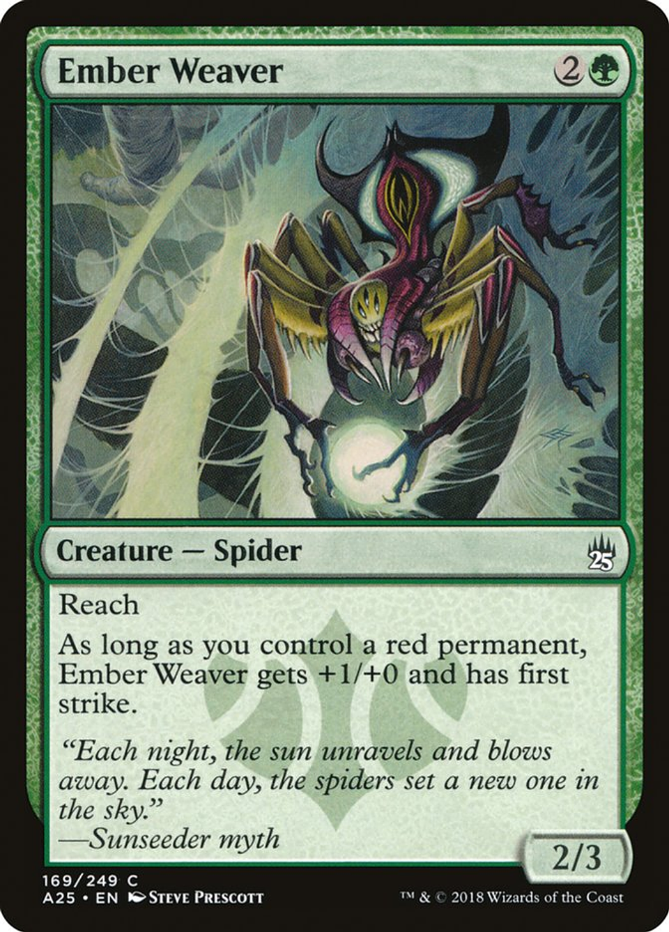 Ember Weaver (foil) | Inglés | NM | A25 1