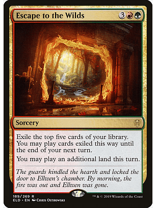 Escape to the Wilds (foil) | Español | NM | ELD