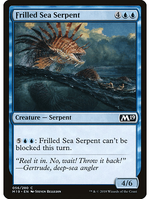 Frilled Sea Serpent (foil) | Inglés | NM | M19
