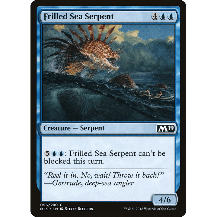 Frilled Sea Serpent (foil) | Inglés | NM | M19 1