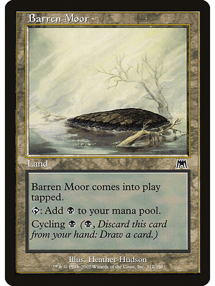 Barren Moor (Retro Frame) | Español | EX | ONS