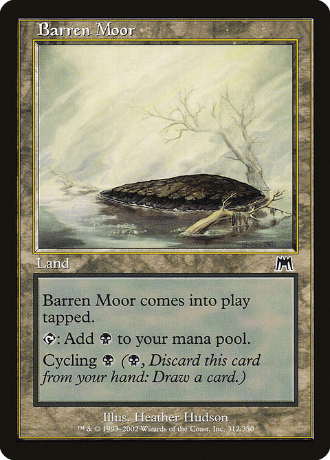 Barren Moor (Retro Frame) | Español | EX | ONS