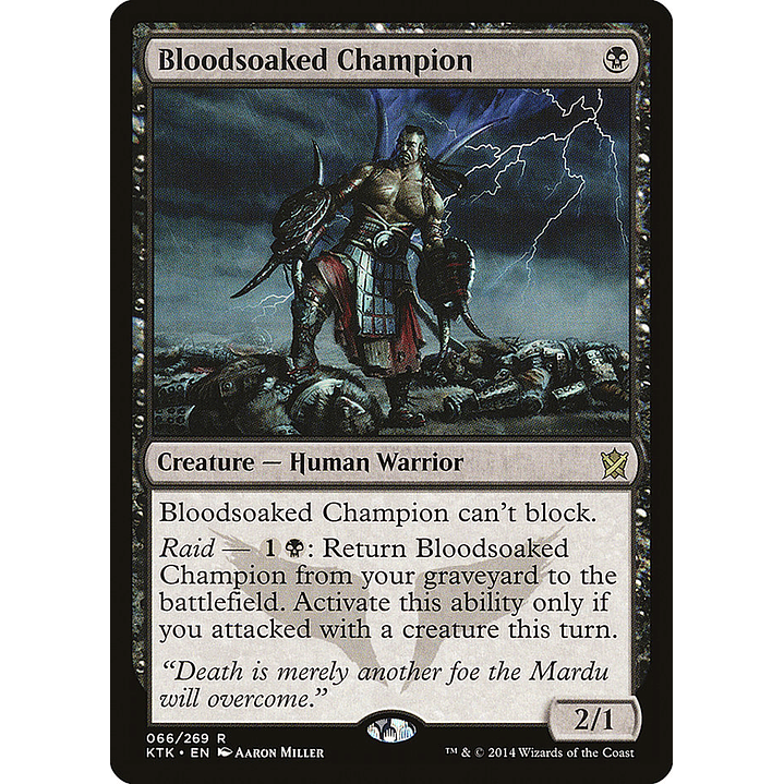 Bloodsoaked Champion | Español | EX | KTK 1