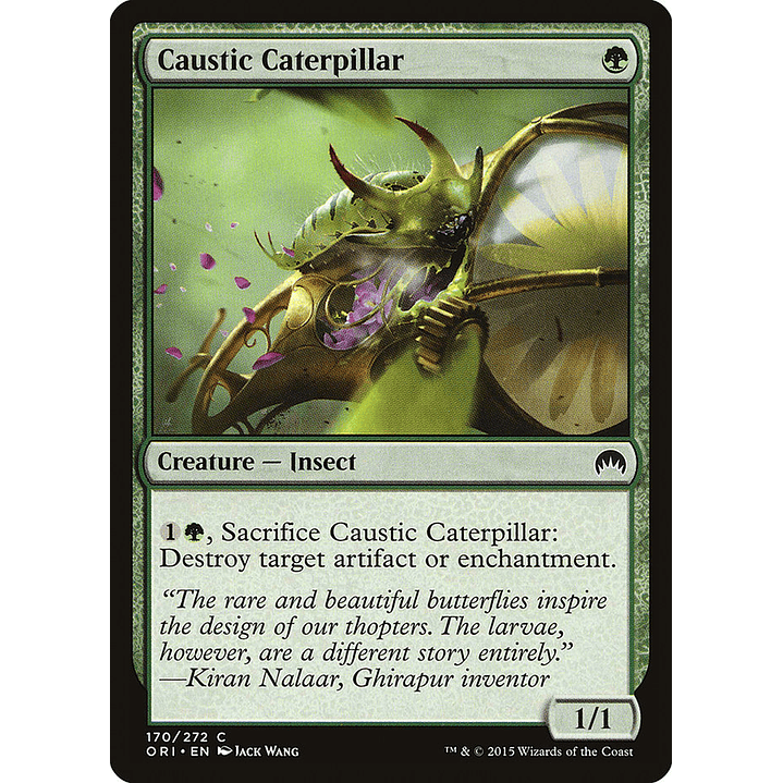 Caustic Caterpillar | Español | EX | ORI 1