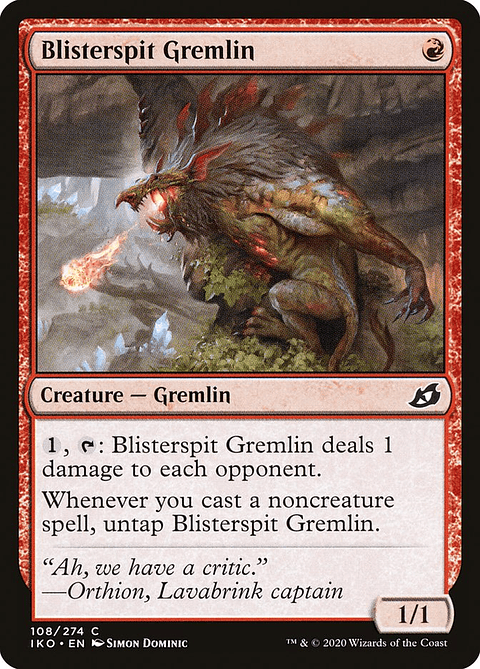 Blisterspit Gremlin | Inglés | NM | IKO