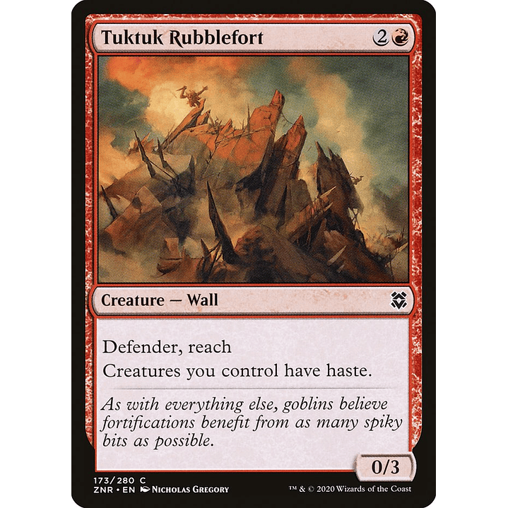 Tuktuk Rubblefort | Inglés | NM | ZNR 1