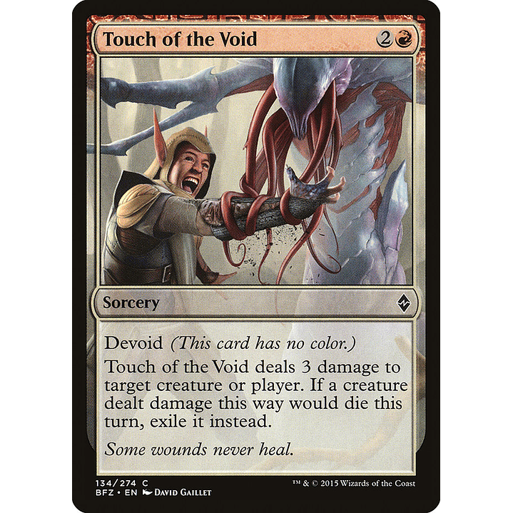 Touch of the Void | Inglés | NM | BFZ 1