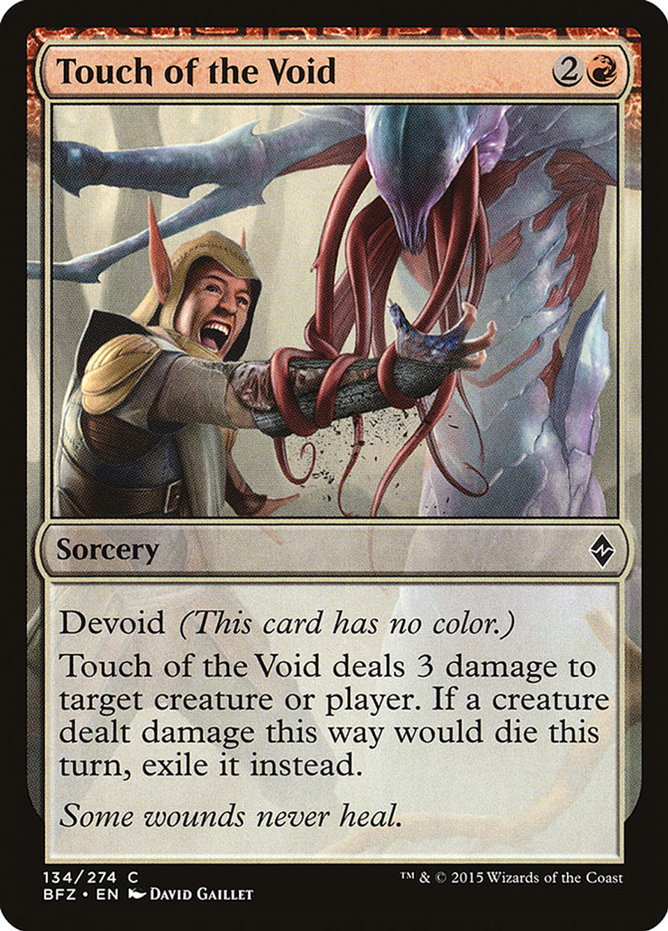 Touch of the Void | Inglés | NM | BFZ 1