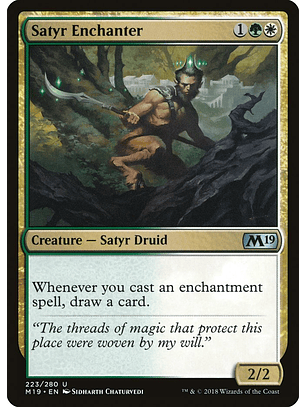 Satyr Enchanter | Español | EX | M19