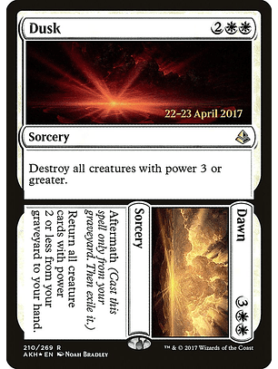 Dusk // Dawn (Launch foil) | Español | EX | PAKH